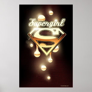 Supergirl Gold Drivers Poster
