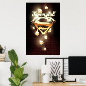 Supergirl Gold Drivers Poster (Thuiskantoor)