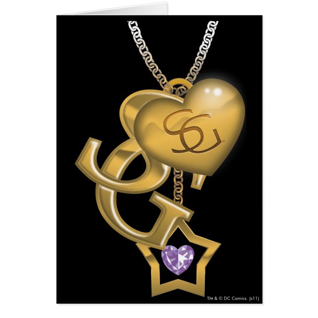 Supergirl Gold Locket (Voorkant)