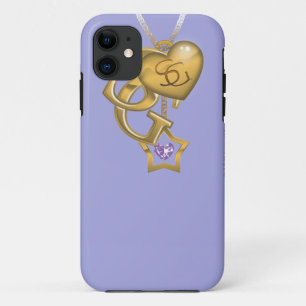 Supergirl Gold Locket Case-Mate iPhone Case