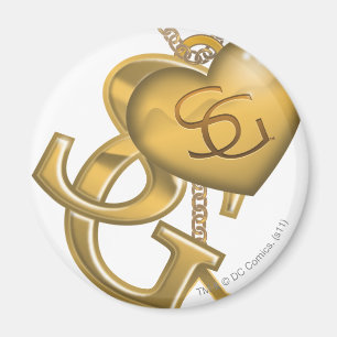 Supergirl Gold Locket Magneet