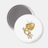 Supergirl Gold Locket Magneet (Voorkant / Achterkant)