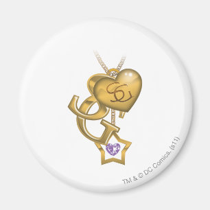 Supergirl Gold Locket Magneet