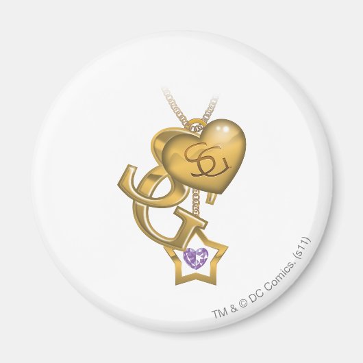 Supergirl Gold Locket Magneet (Voorkant)