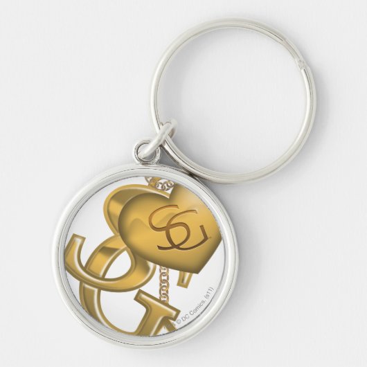 Supergirl Gold Locket Sleutelhanger (Voorkant)