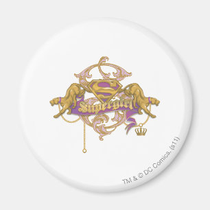 Supergirl Golden Cat 2 Magneet