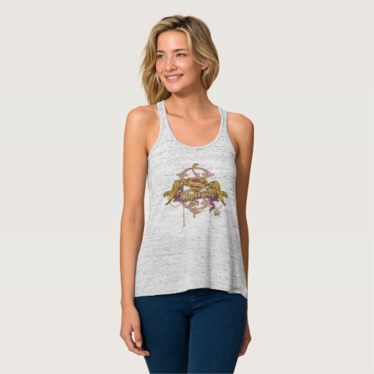 Supergirl Golden Cat 2 Tanktop (Volledige Voorkant)