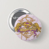 Supergirl Golden Cat 3 Ronde Button 5,7 Cm (Voorkant /achterkant)