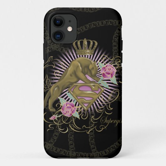 Supergirl Golden Cat 4 Case-Mate iPhone Case (Achterkant)