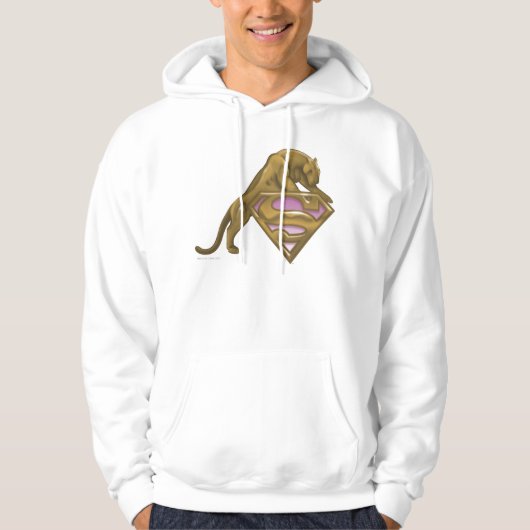 Supergirl Golden Cat Hoodie (Voorkant)