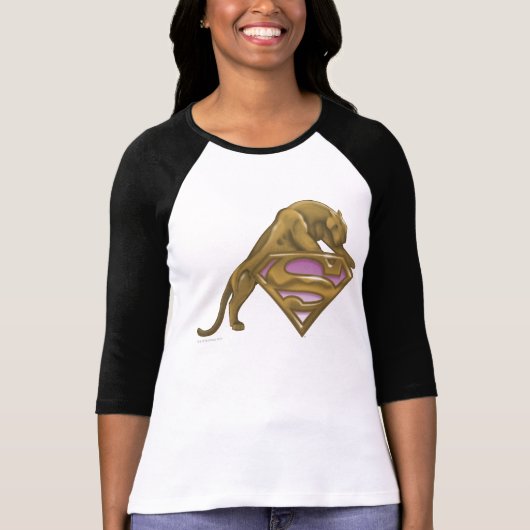 Supergirl Golden Cat T-shirt (Voorkant)