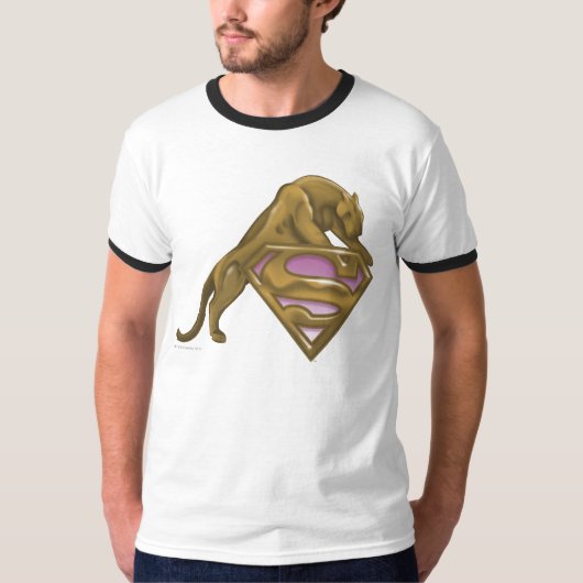 Supergirl Golden Cat T-shirt (Voorkant)