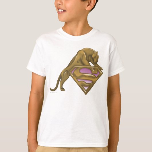 Supergirl Golden Cat T-shirt (Voorkant)