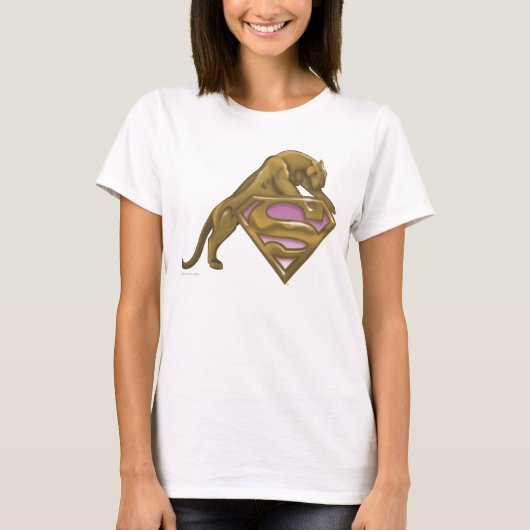 Supergirl Golden Cat T-shirt (Voorkant)