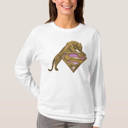 Supergirl Golden Cat T-shirt (Voorkant)