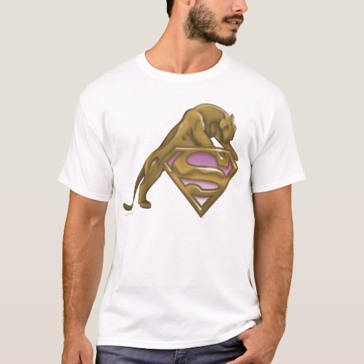 Supergirl Golden Cat T-shirt (Voorkant)
