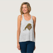 Supergirl Golden Cat Tanktop (Volledige Voorkant)