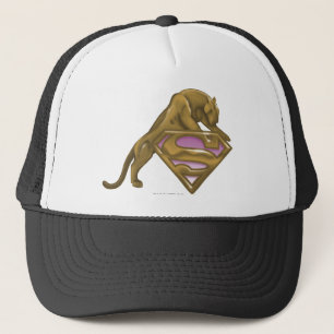 Supergirl Golden Cat Trucker Pet