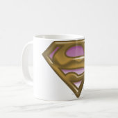 Supergirl Golden Logo Koffiemok (Voorkant links)