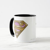 Supergirl Golden Logo Mok (Voorkant links)