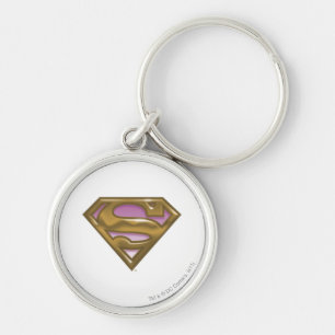 Supergirl Golden Logo Sleutelhanger