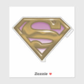 Supergirl Golden Logo Sticker (Vel)