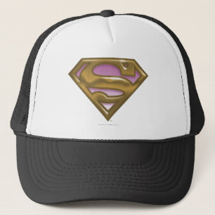 Supergirl Golden Logo Trucker Pet