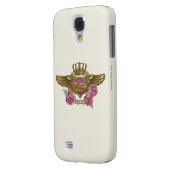 Supergirl Golden Wings Case-Mate Samsung Galaxy Hoesje (Achterkant Links)