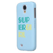 Supergirl Green en Yellow Case-Mate Samsung Galaxy Hoesje (Achterkant Links)