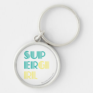 Supergirl Green en Yellow Sleutelhanger