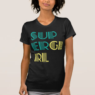 Supergirl Green en Yellow T-shirt