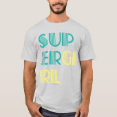 Supergirl Green en Yellow T-shirt (Voorkant)