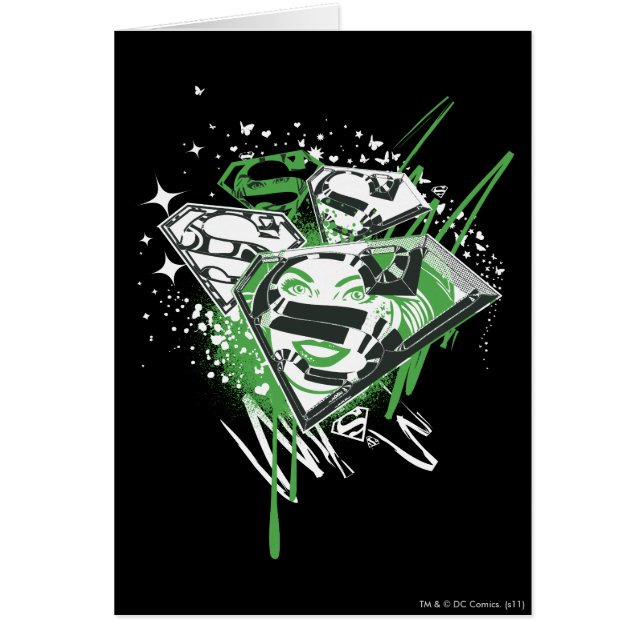 Supergirl Green Spills (Voorkant)
