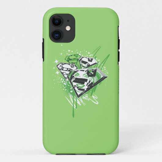 Supergirl Green Spills Case-Mate iPhone Case (Achterkant)