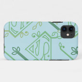 Supergirl Green Vine Logo Pattern Case-Mate iPhone Case (Achterkant (horizontaal))