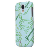 Supergirl Green Vine Logo Pattern Case-Mate Samsung Galaxy Hoesje (Achterkant Links)
