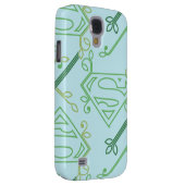 Supergirl Green Vine Logo Pattern Case-Mate Samsung Galaxy Hoesje (Back/Rechts)