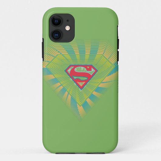 Supergirl Groovy Logo 2 Case-Mate iPhone Case (Achterkant)
