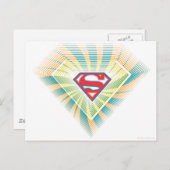 Supergirl Groovy Logo Briefkaart (Voorkant / Achterkant)