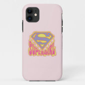 Supergirl Groovy Logo Case-Mate iPhone Case (Achterkant)
