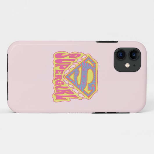 Supergirl Groovy Logo Case-Mate iPhone Case (Achterkant (horizontaal))