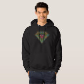 Supergirl Groovy Logo Hoodie (Voorkant volledig)