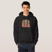 Supergirl Groovy Logo Hoodie (Voorkant volledig)
