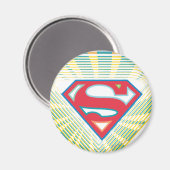 Supergirl Groovy Logo Magneet (Voorkant / Achterkant)