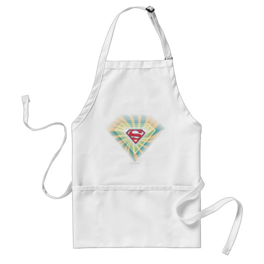 Supergirl Groovy Logo Standaard Schort (Voorkant)