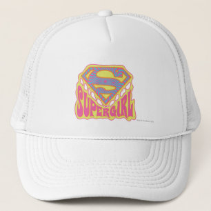 Supergirl Groovy Logo Trucker Pet