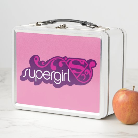 Supergirl Groovy Naam en S-Shield (In situ)