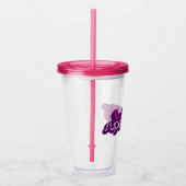 Supergirl Groovy Naam en S-Shield Acryl Drinkbeker (Rechts)