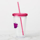 Supergirl Groovy Naam en S-Shield Acryl Drinkbeker (Links)