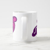 Supergirl Groovy Naam en S-Shield Grote Koffiekop (Achterkant)